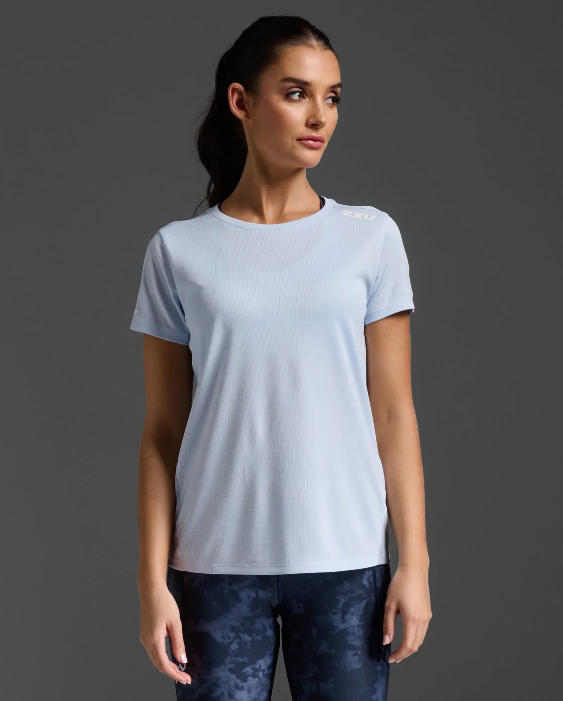 2XU Womens Aero Tee - Halogen/White Reflective