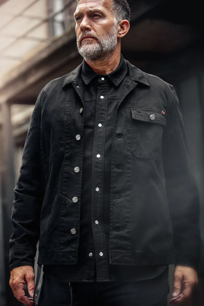 &SONS RYDER Hardwear Canvas Jacket Black