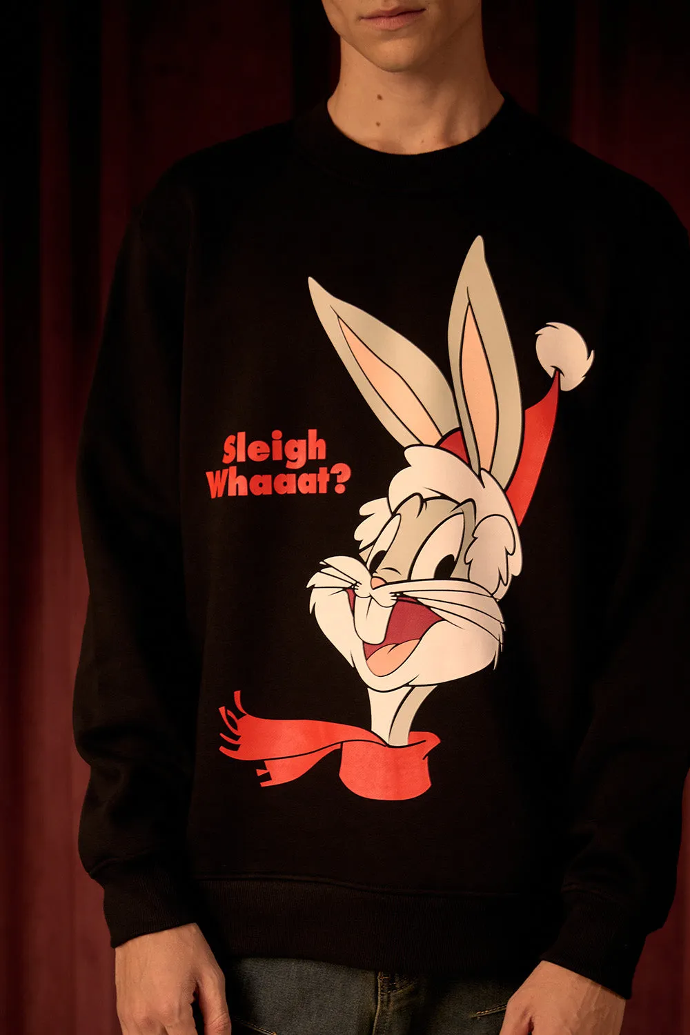 Black Bugs Bunny Sweatshirt