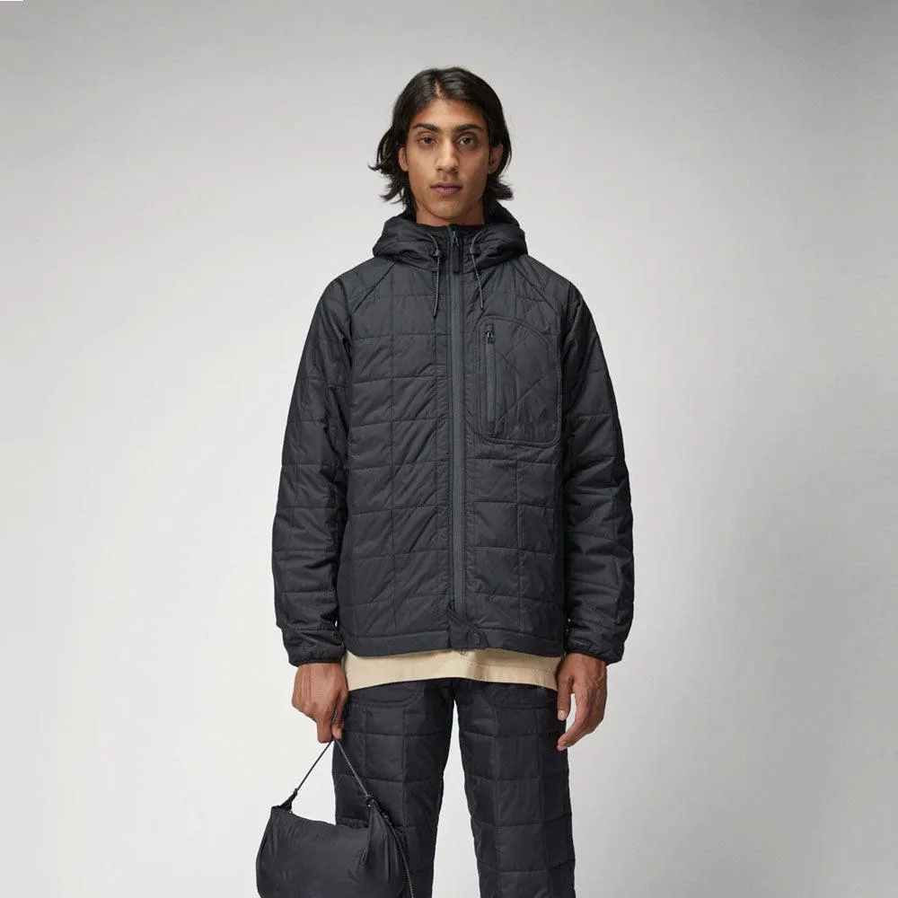 Black Parka & Puffer Jacket For Men