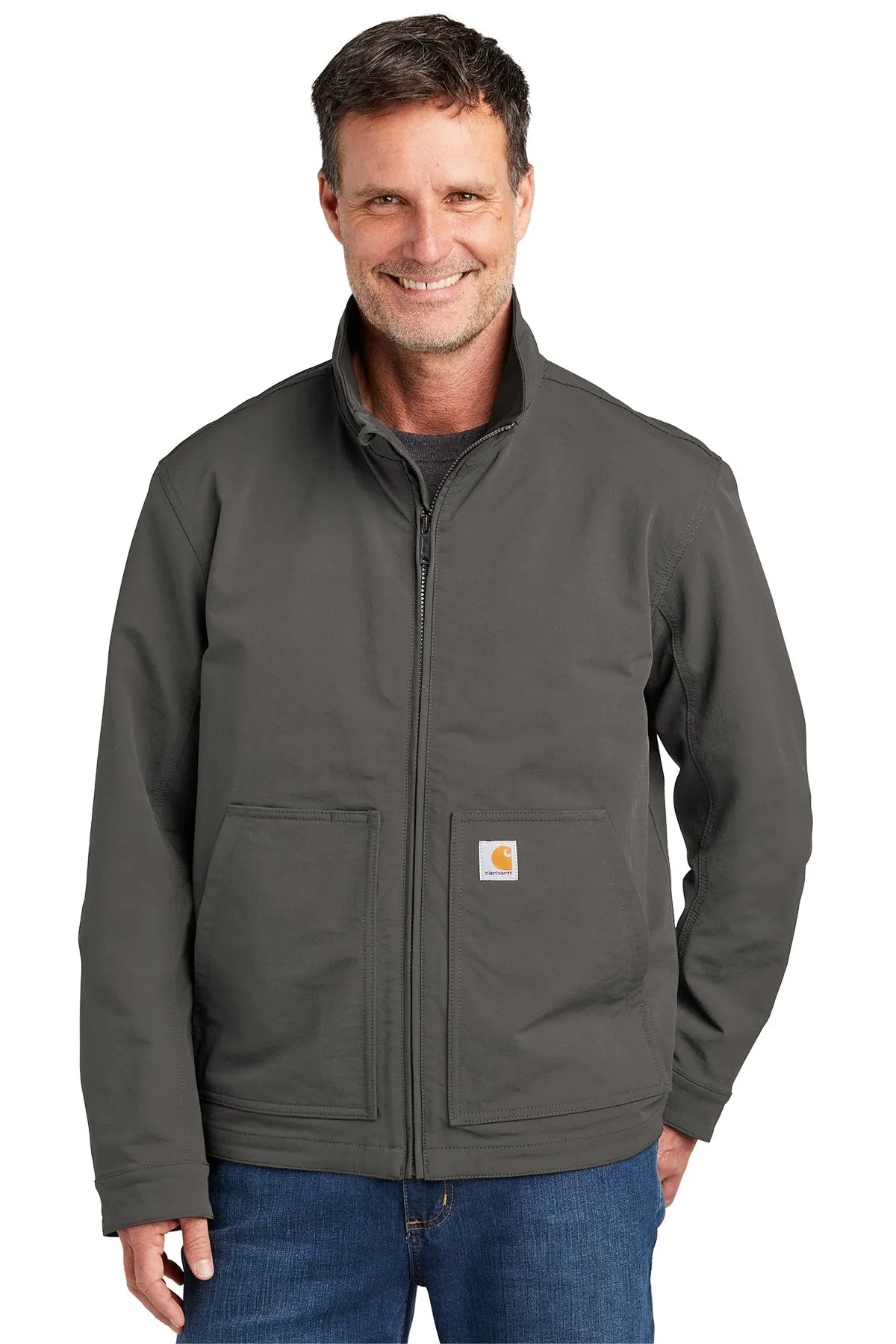 Carhartt Super Dux Branded Soft Shell Jackets, Gravel