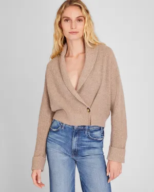 Cashmere Shawl Wrap Cardigan