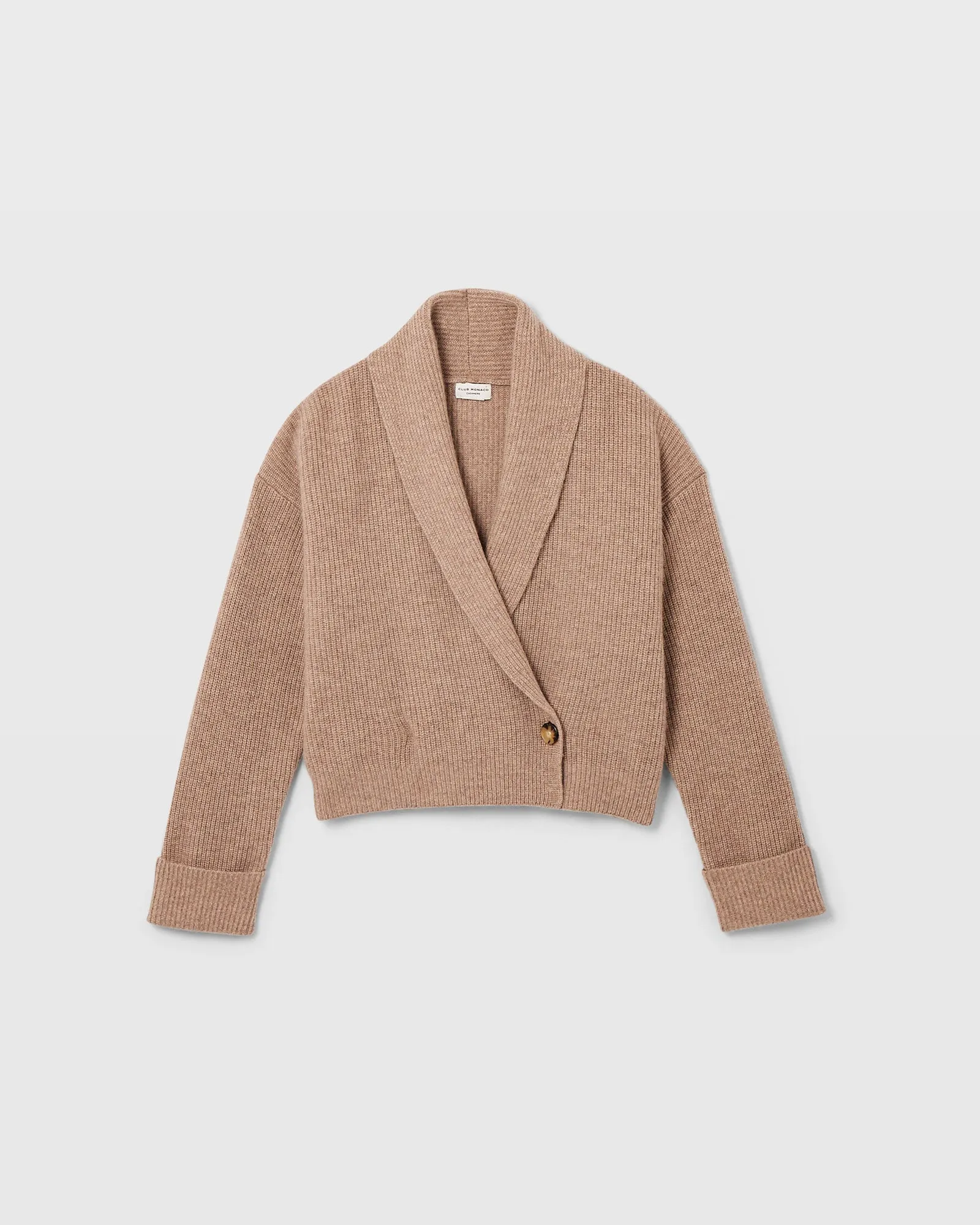 Cashmere Shawl Wrap Cardigan