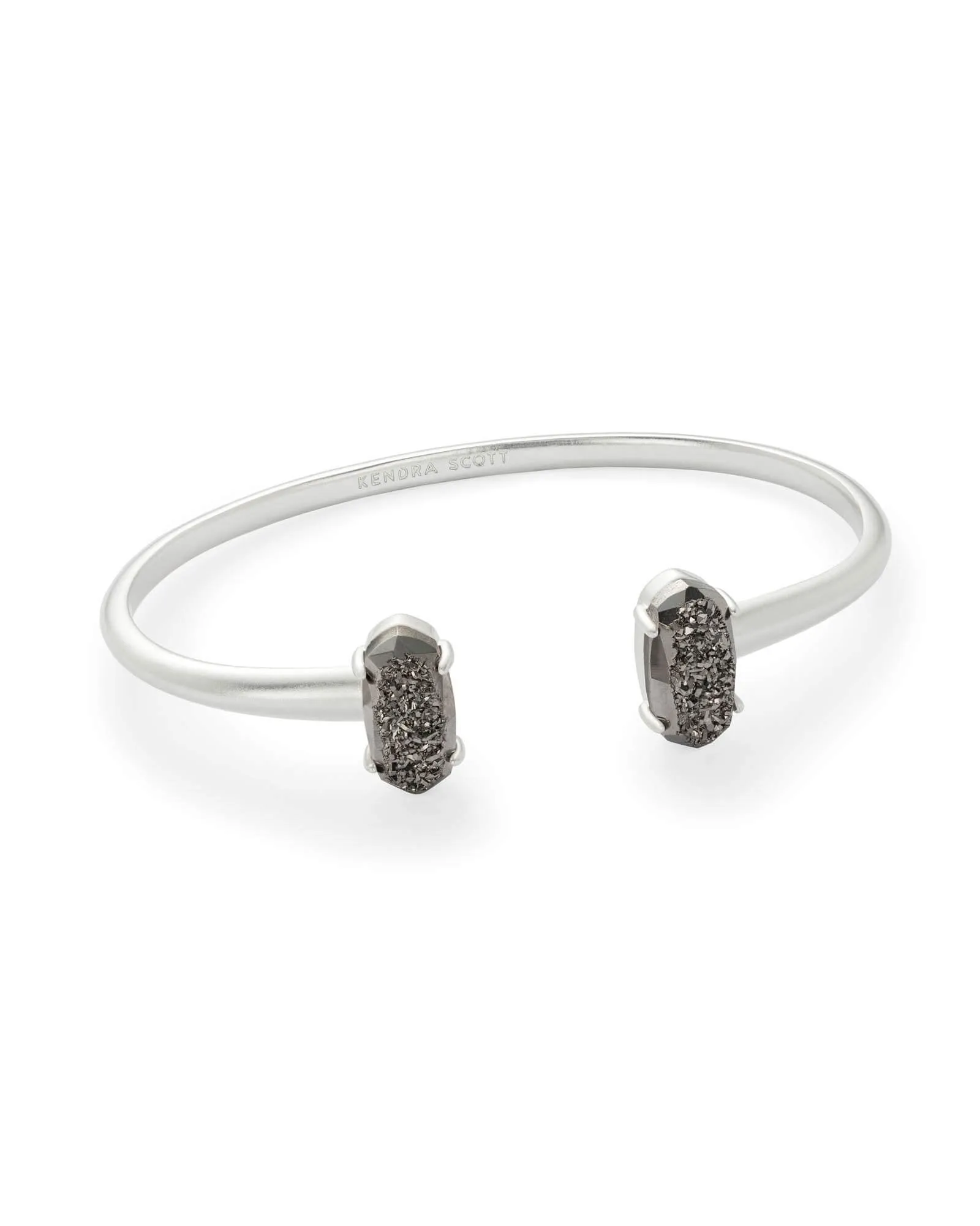 Edie Silver - Platinum Drusy Bracelet