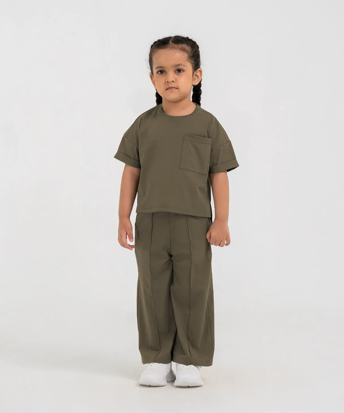 Girl's B-Fit Wide Leg Pants