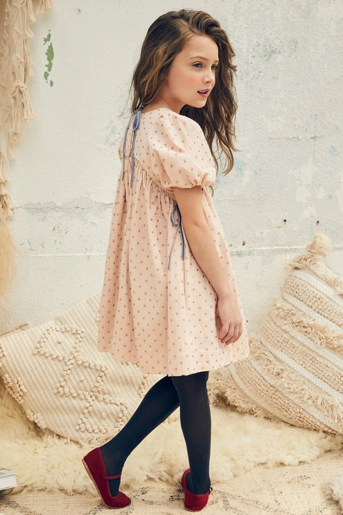 Girls Dress Nellystella Tabitha Lurex