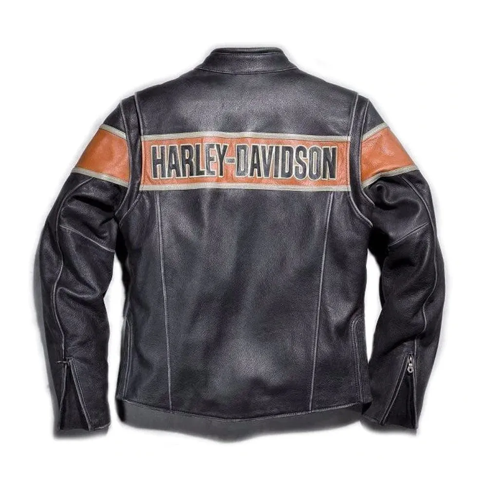 Harley Davidson Victory Lane Leather Jacket