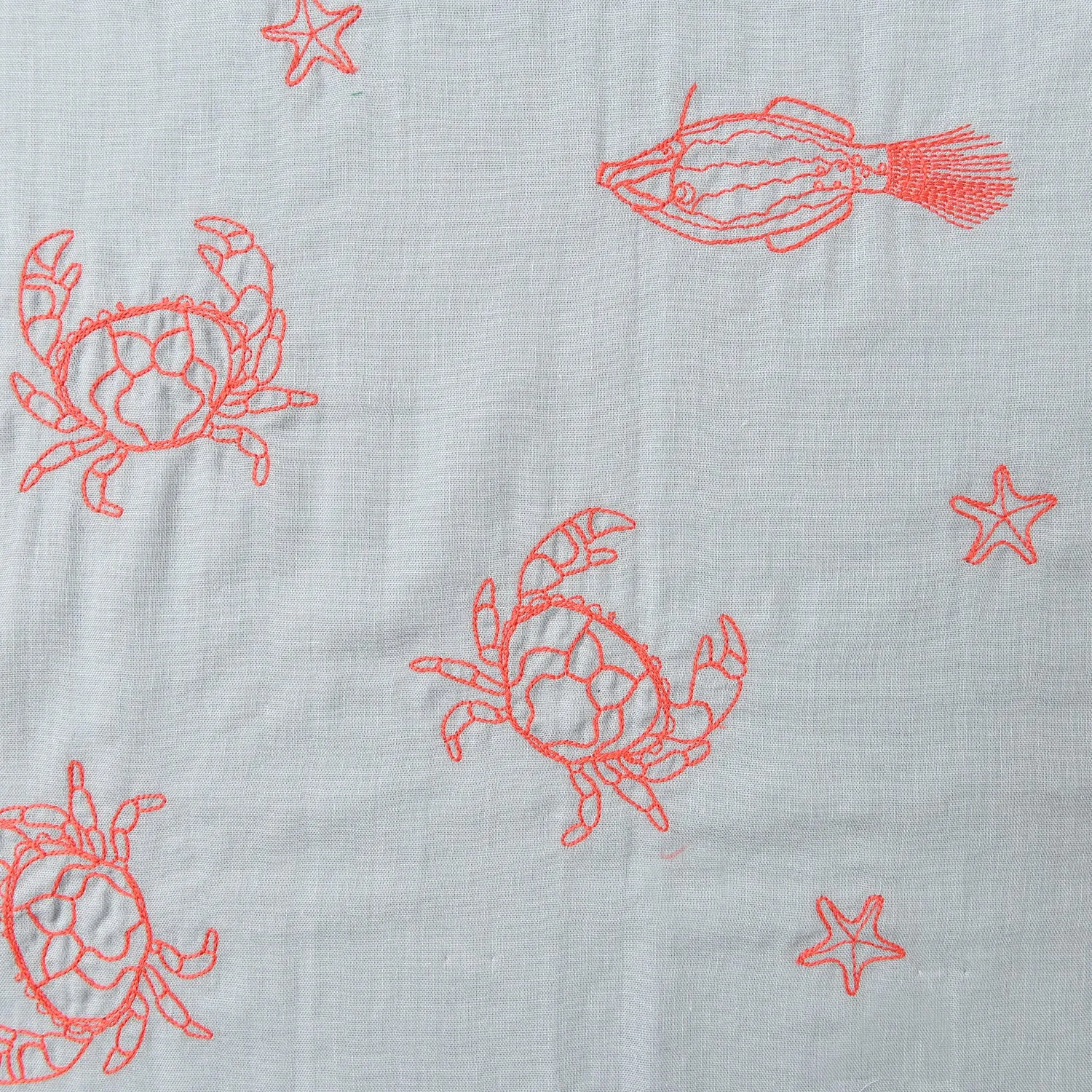  HAyU fabric Crab Cotton Double Gauze