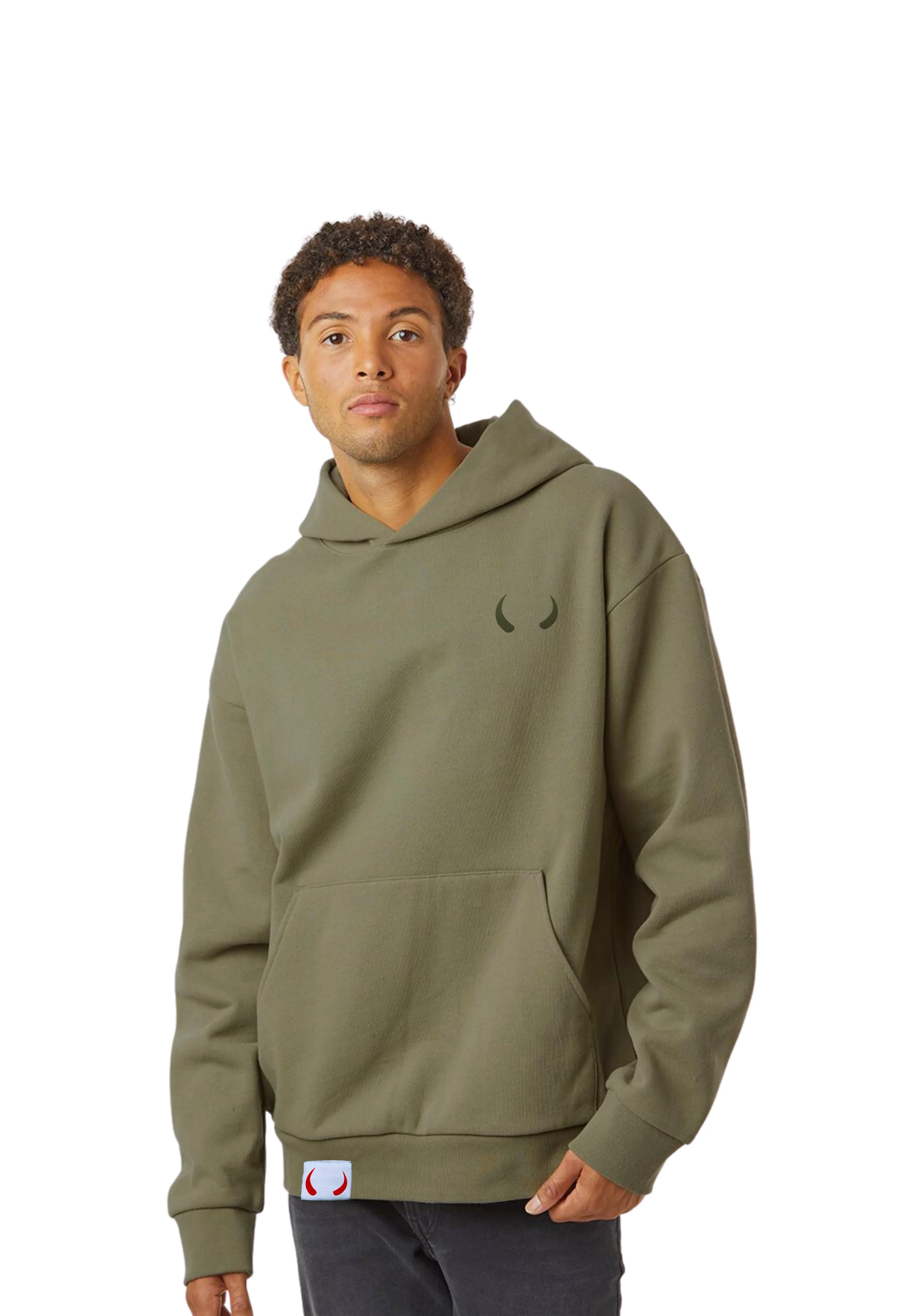 Heavy Weight Hoodie - Olive