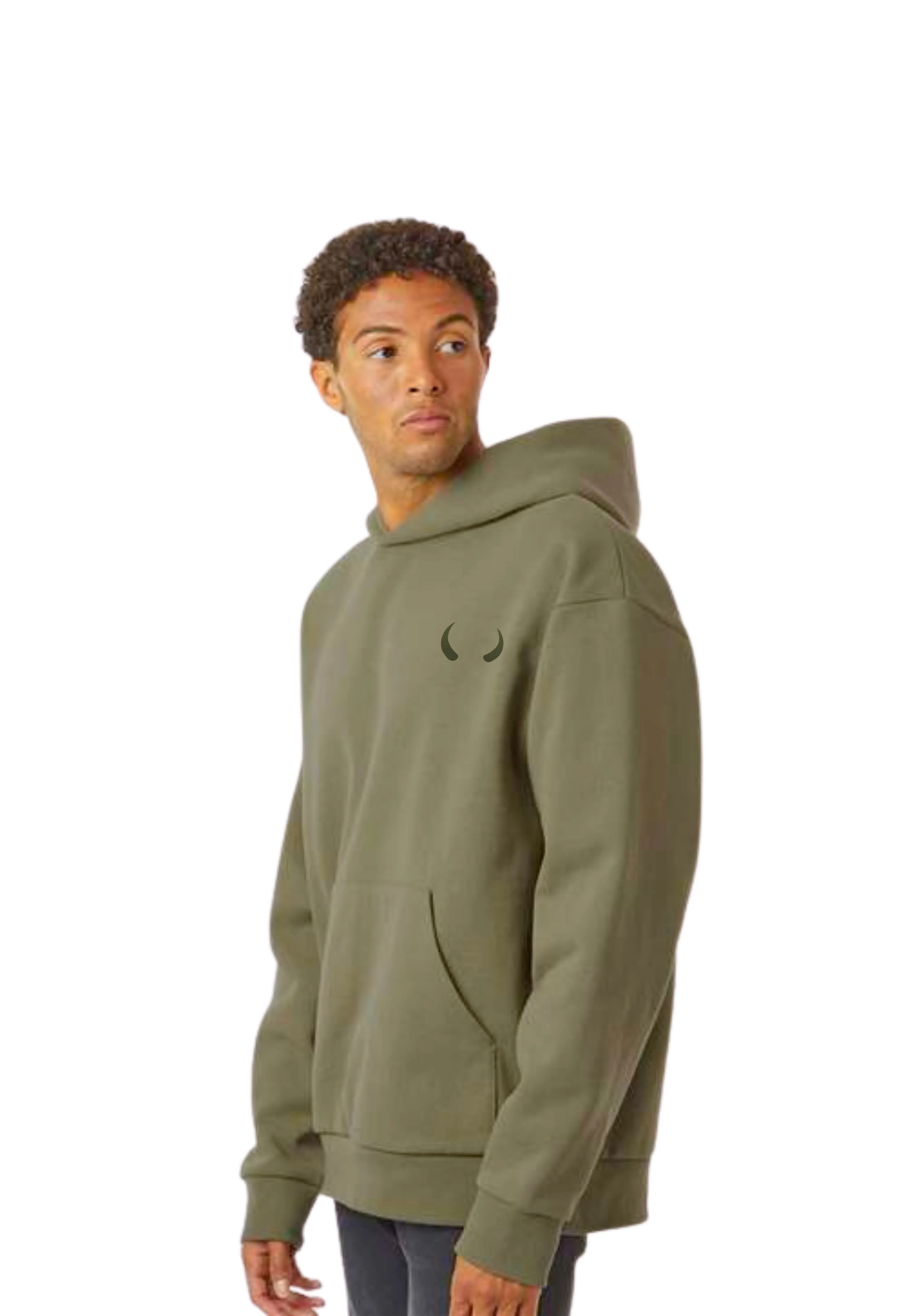 Heavy Weight Hoodie - Olive