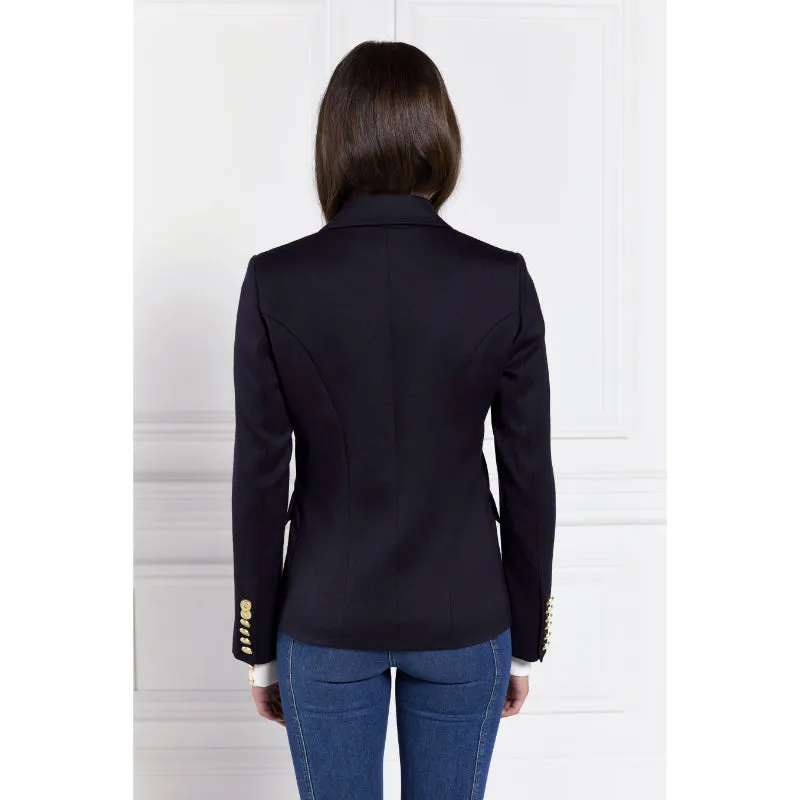 Holland Cooper Knightsbridge Ladies Blazer - Navy Barathea