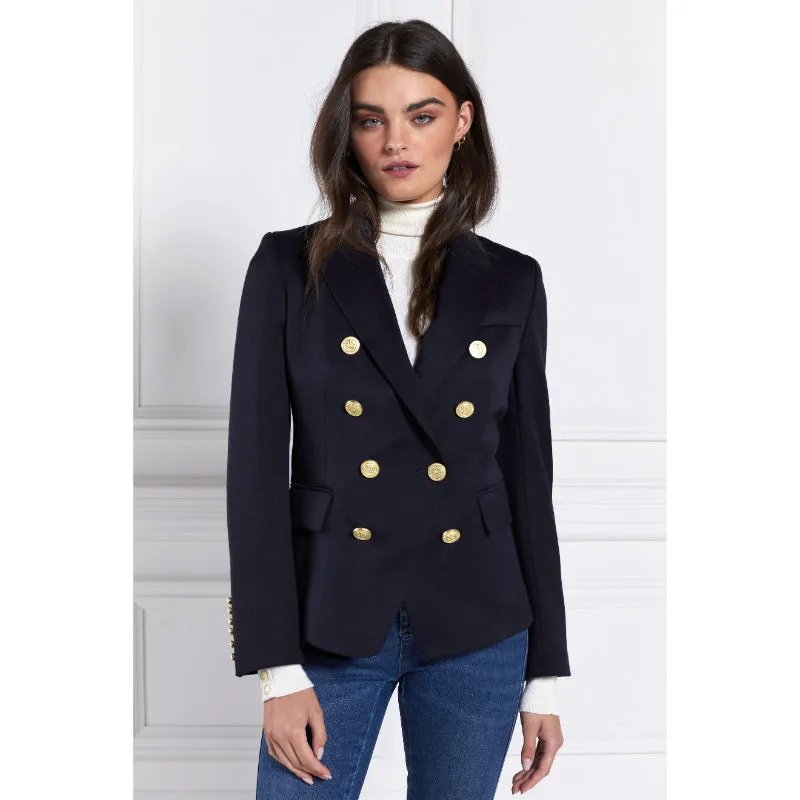 Holland Cooper Knightsbridge Ladies Blazer - Navy Barathea