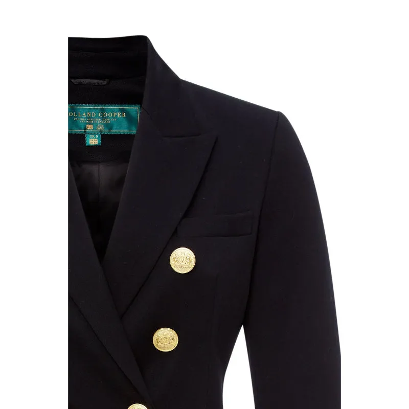 Holland Cooper Knightsbridge Ladies Blazer - Navy Barathea