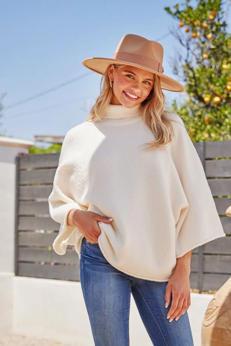 Jodifl Turtleneck Sweater in Ivory