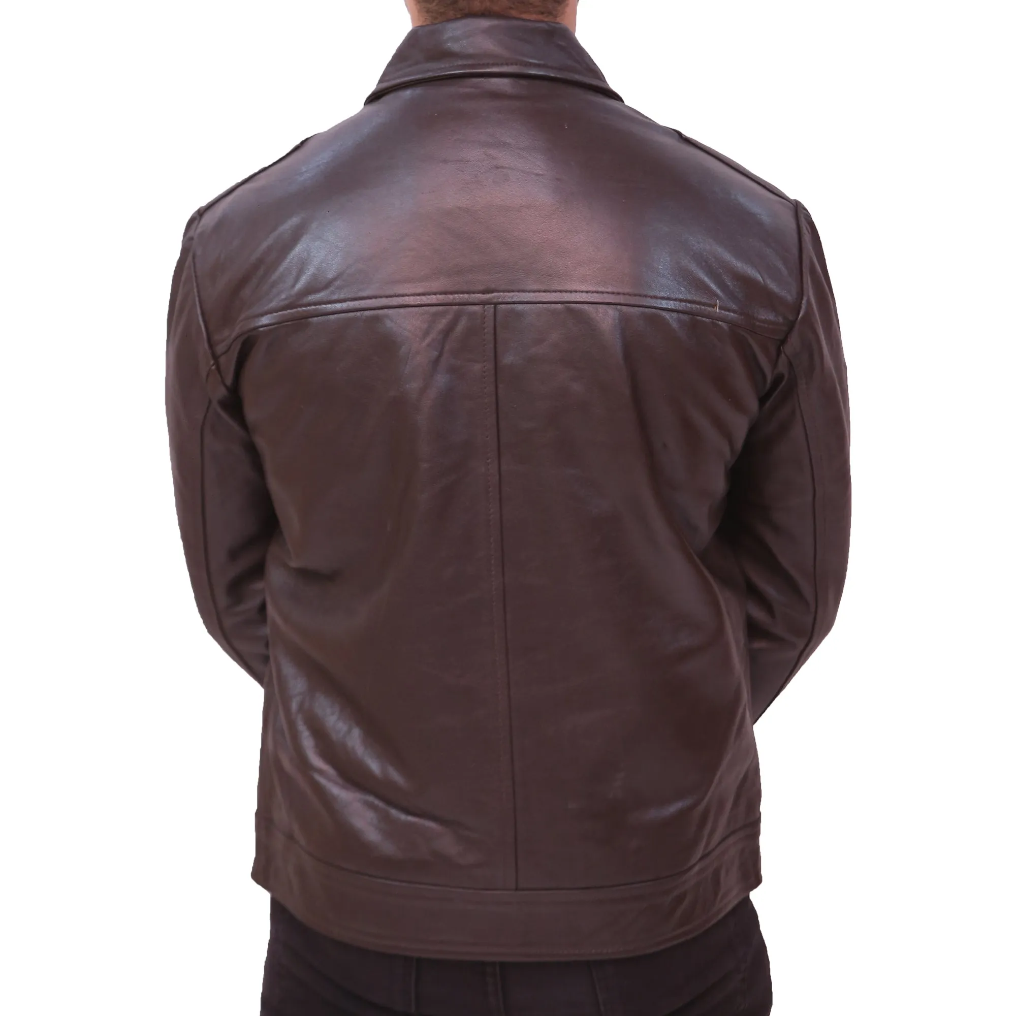 Men's Genuine Sheepskin Leather jacket