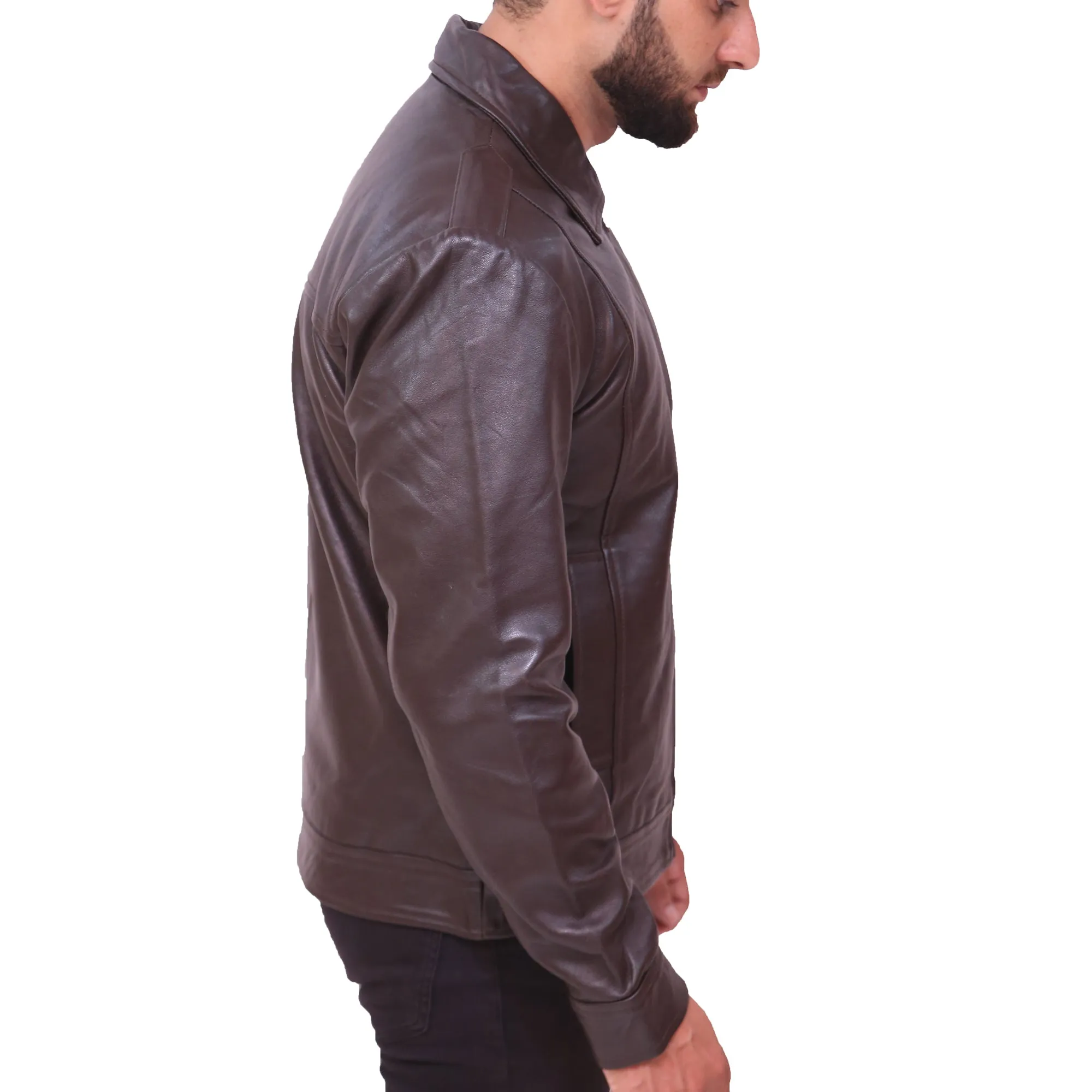 Men's Genuine Sheepskin Leather jacket