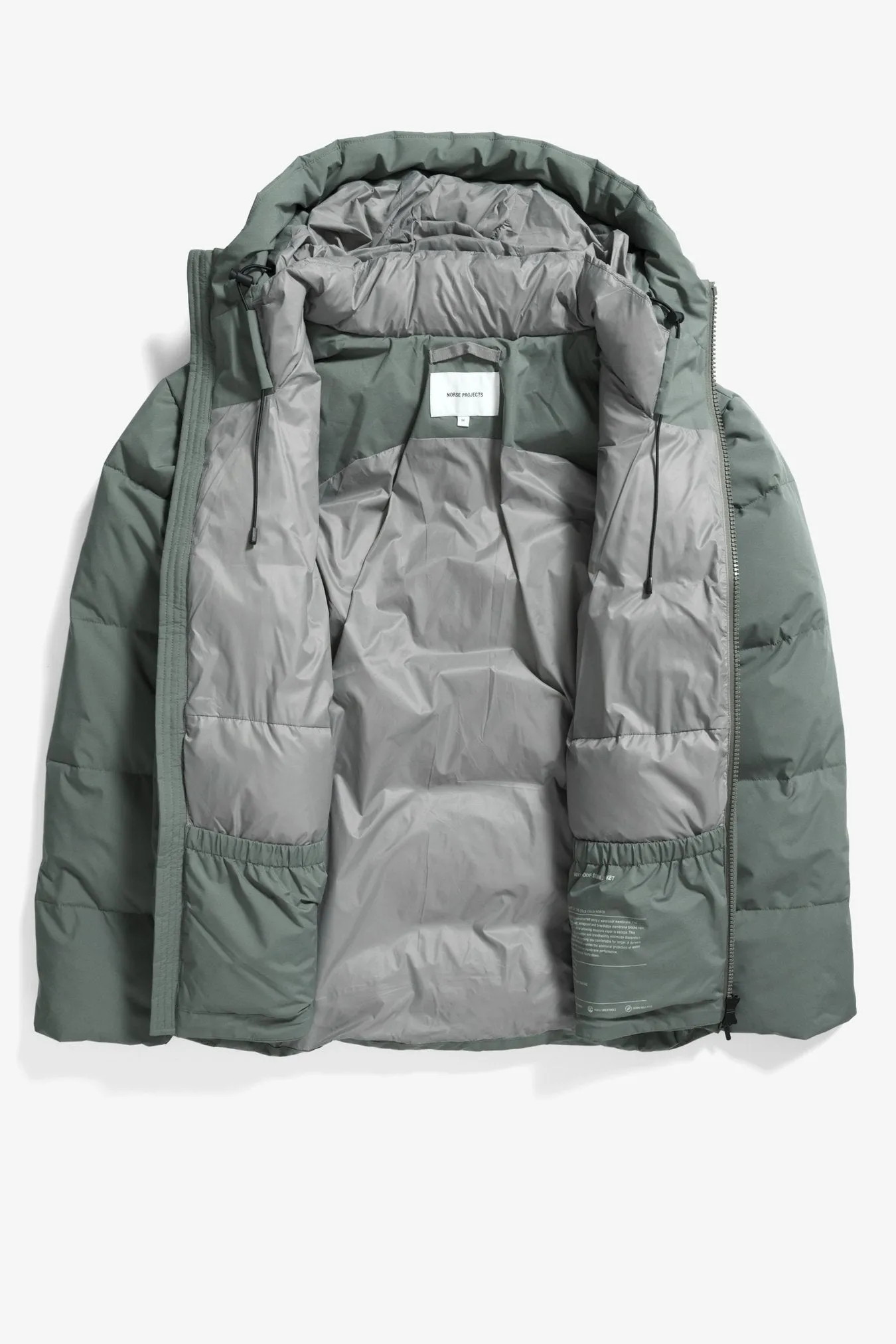 Norse Projects - Asger 2.0 Down Jacket - Pewter