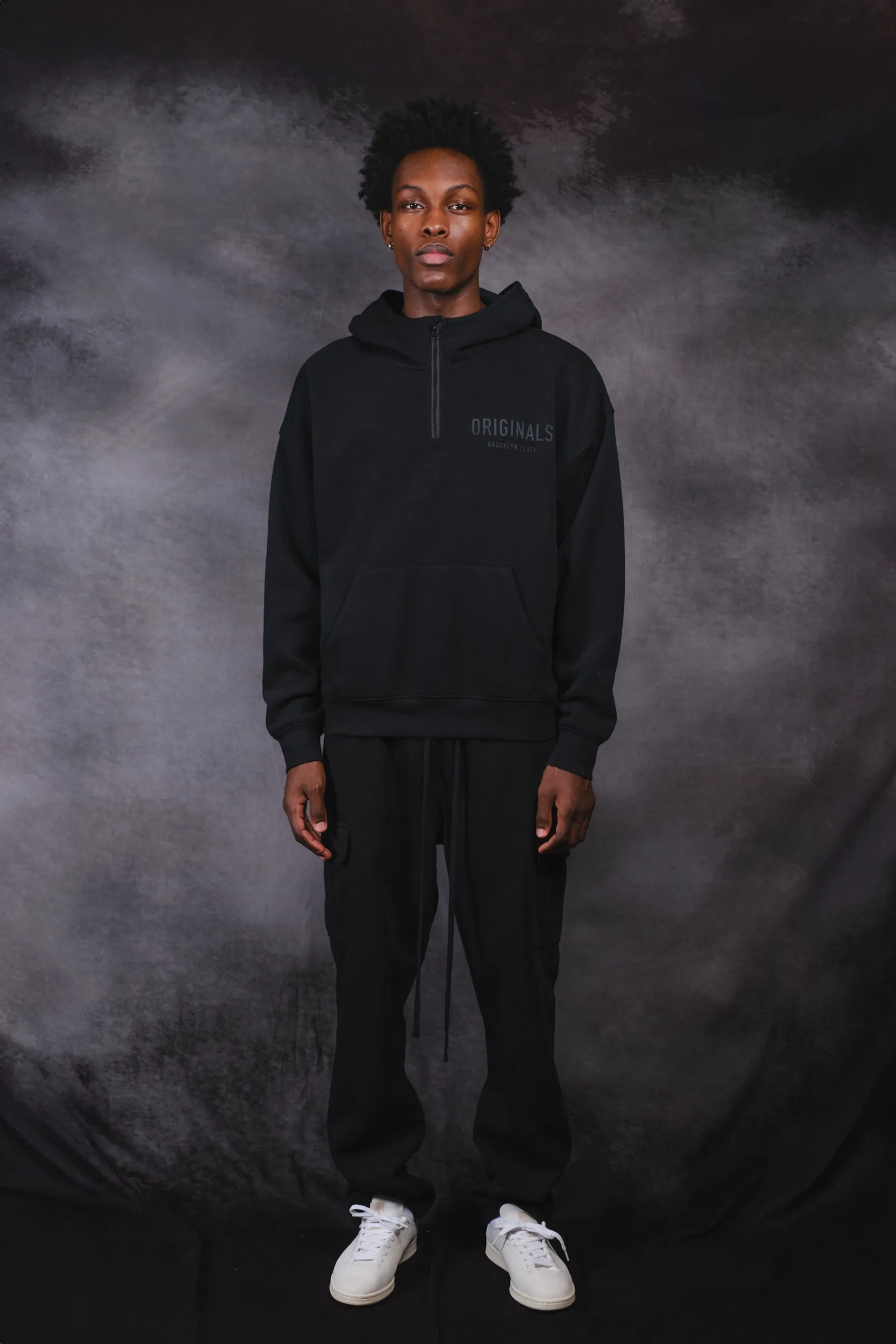 Originals Quarter Zip Pull Over Hoodie