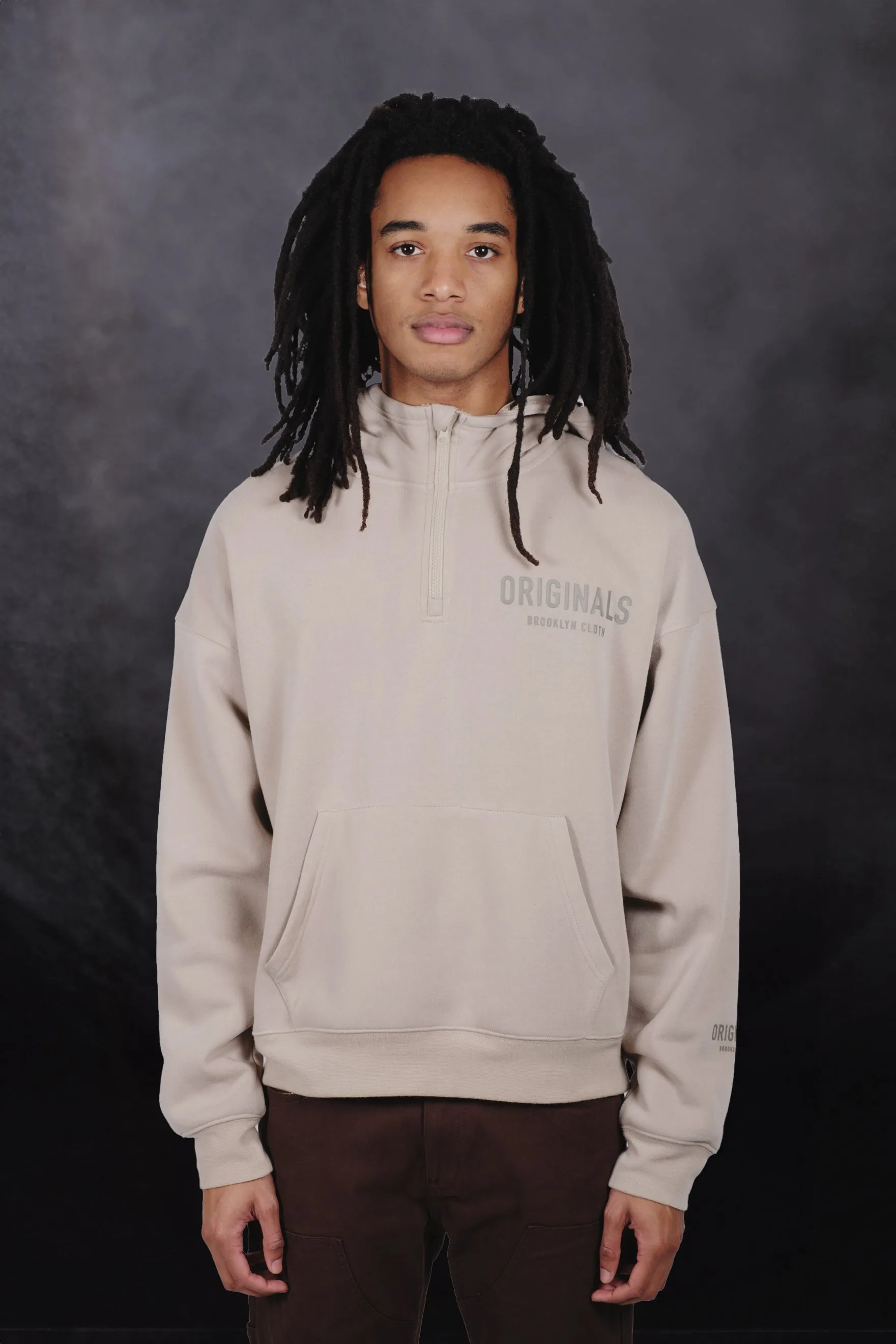 Originals Quarter Zip Pull Over Hoodie