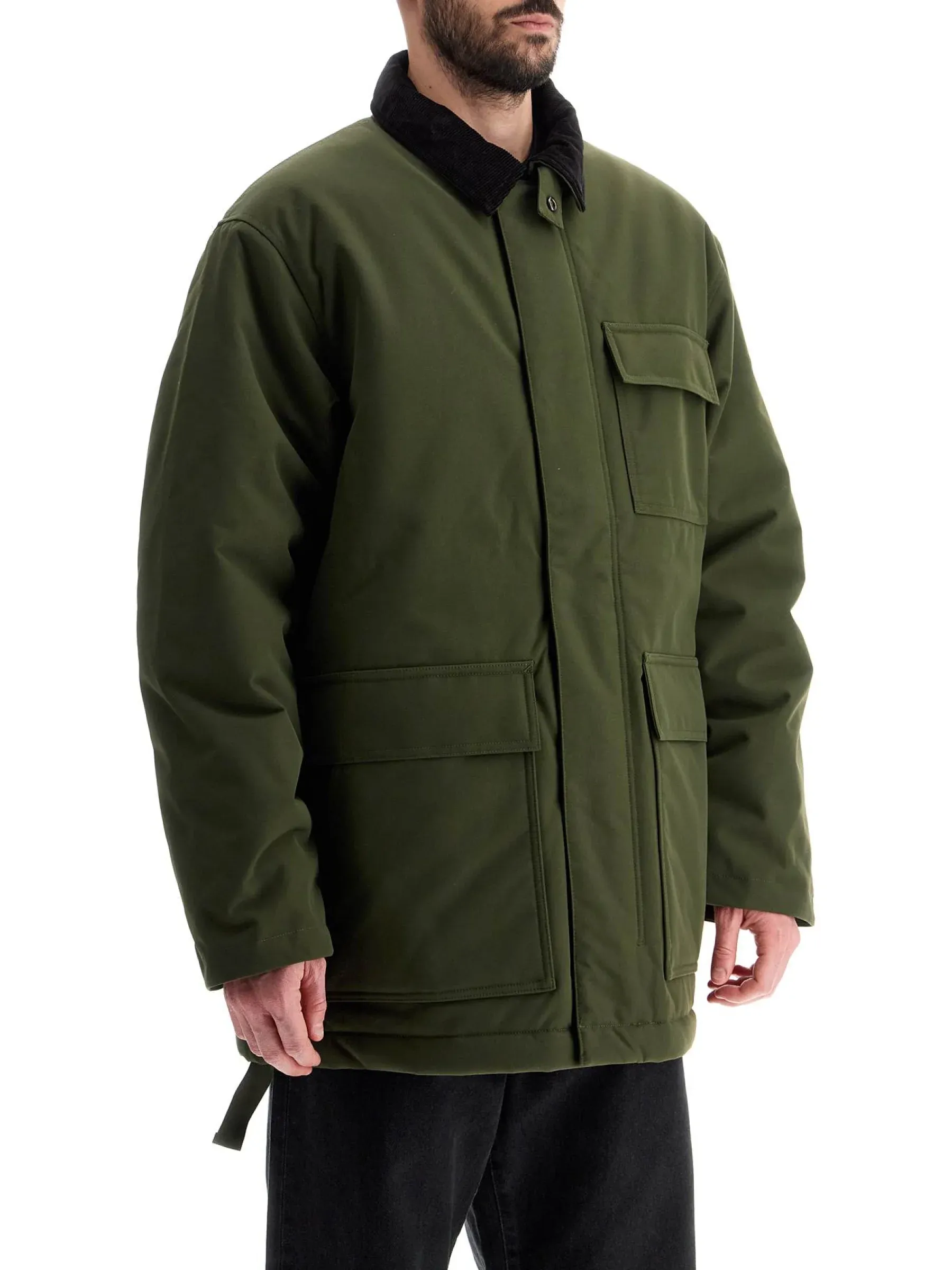 Padded Canvas Work Jacket