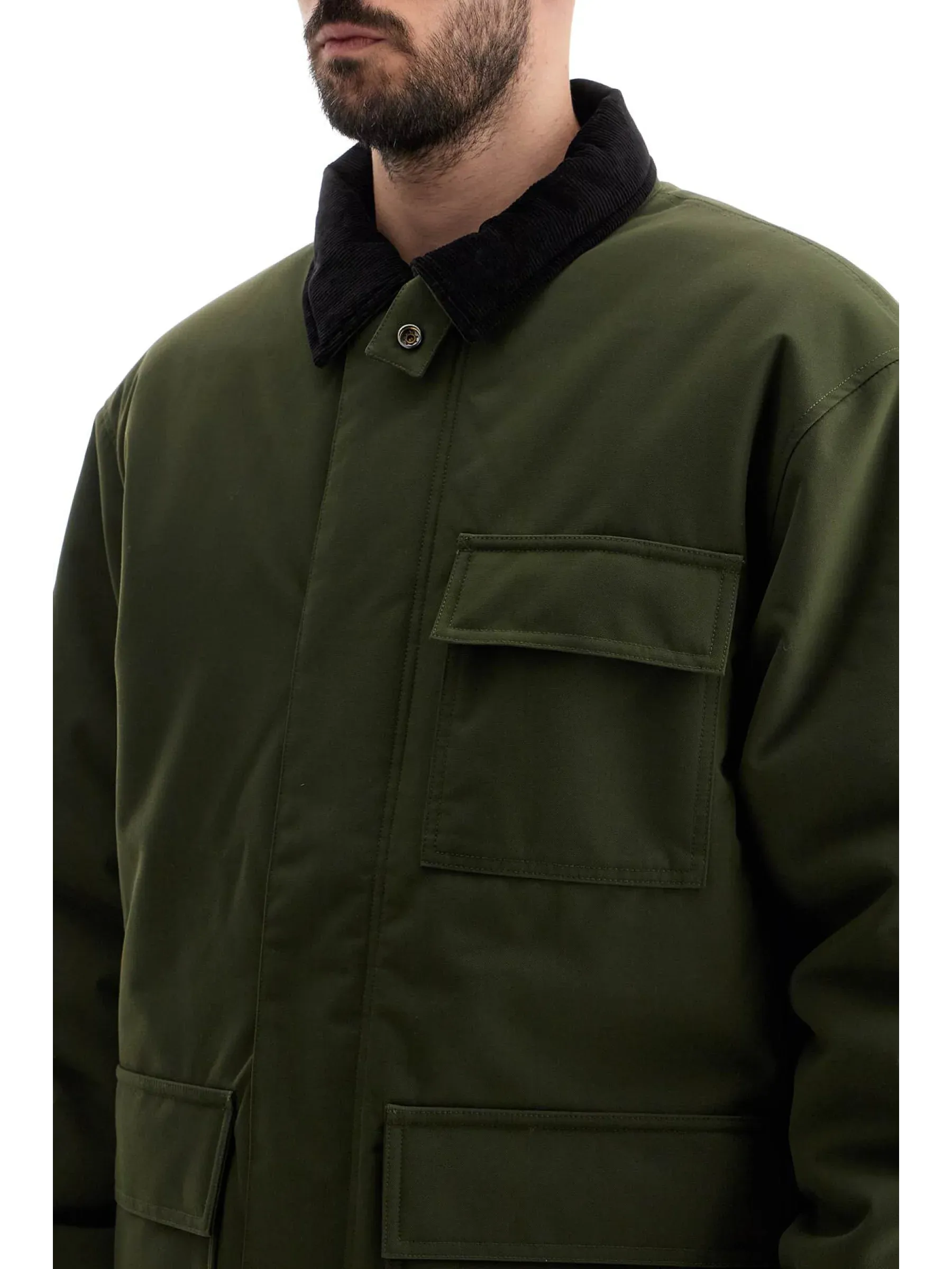 Padded Canvas Work Jacket