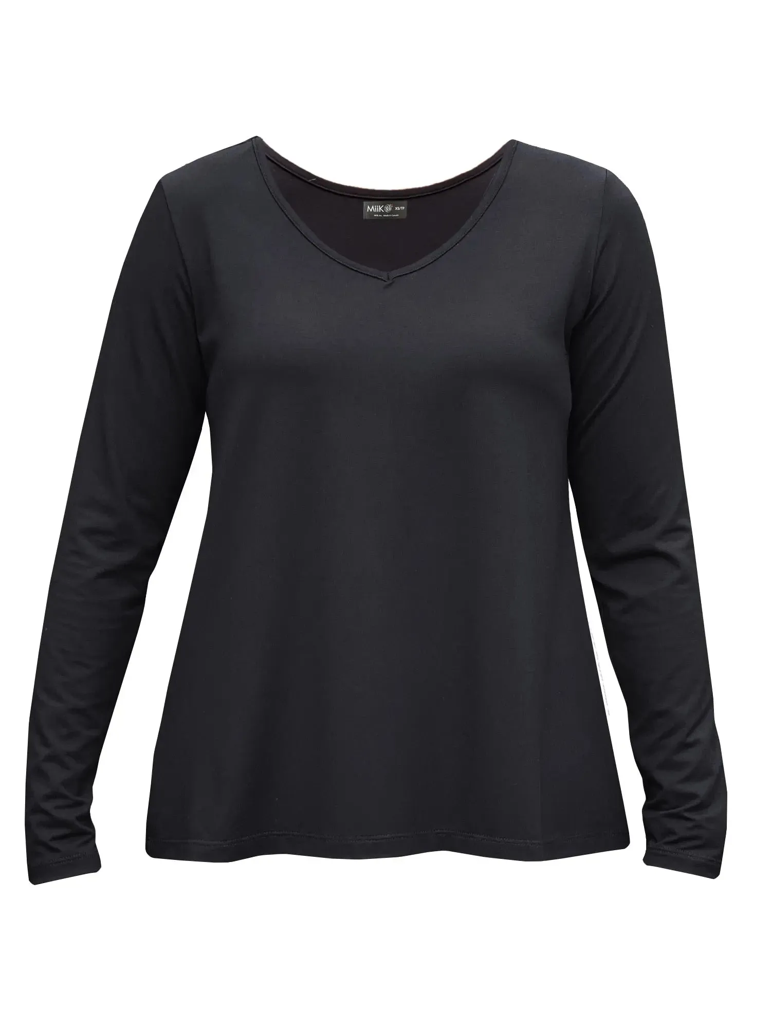 Pippa reversible neckline long sleeve top