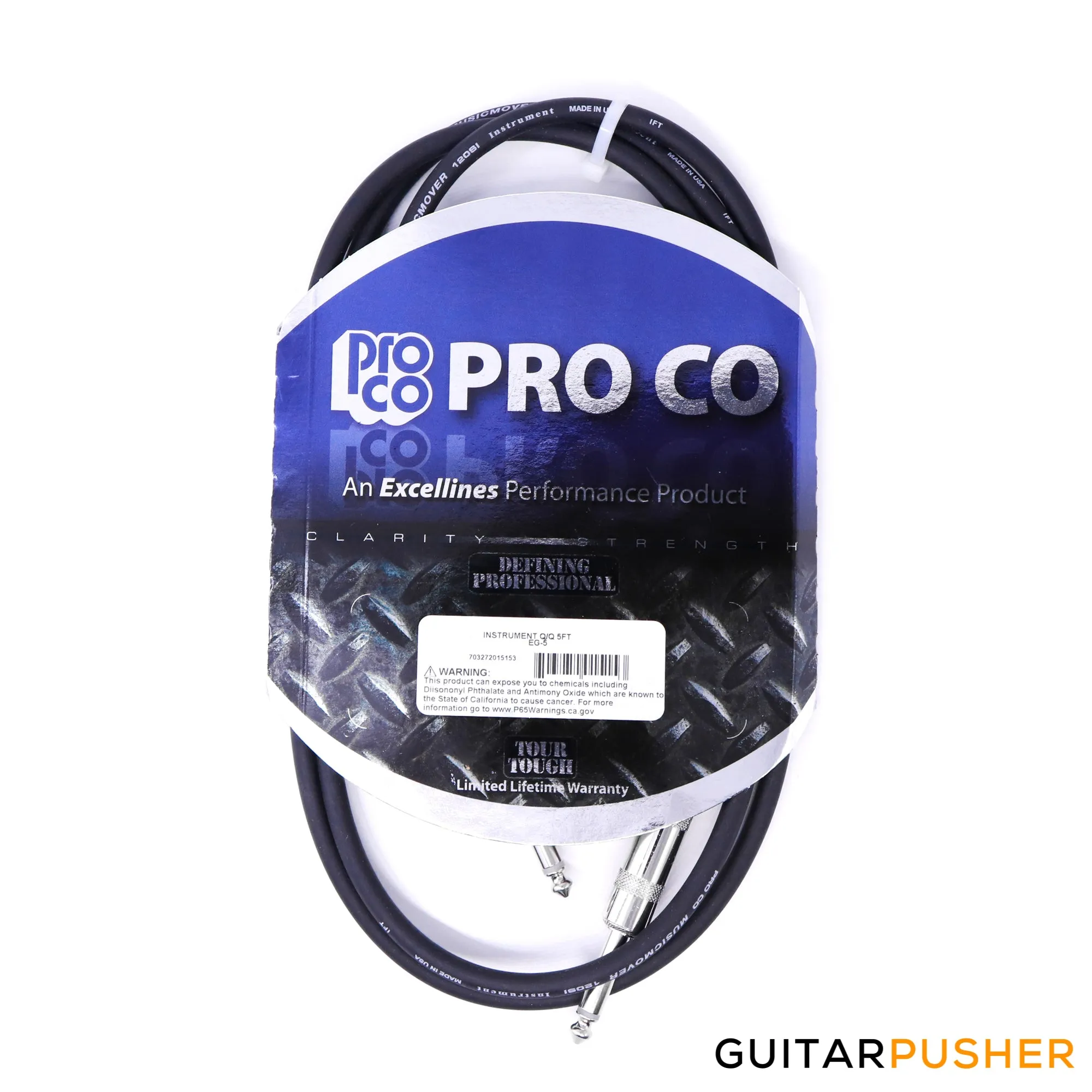 ProCo USA Excellines Premium Guitar Instrument Cable