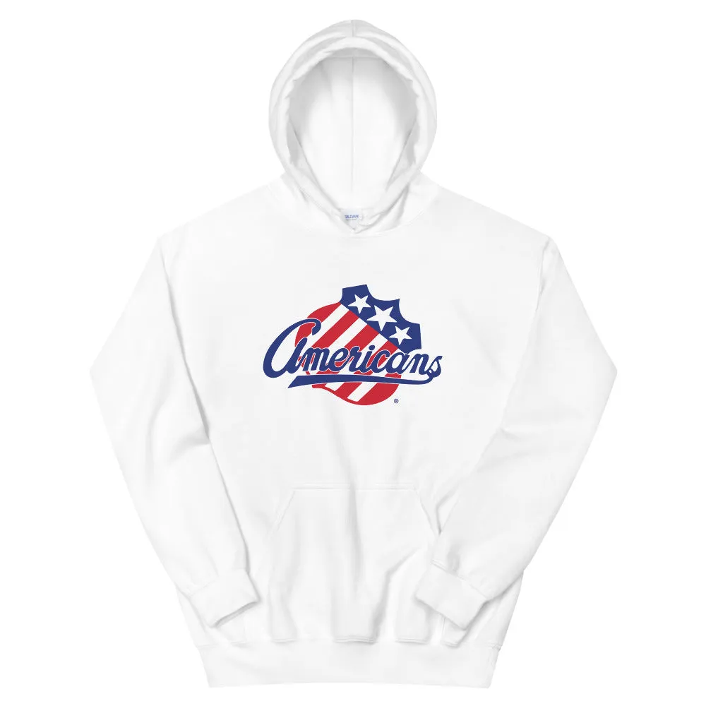 Rochester Americans Adult Primary Logo Pullover Hoodie