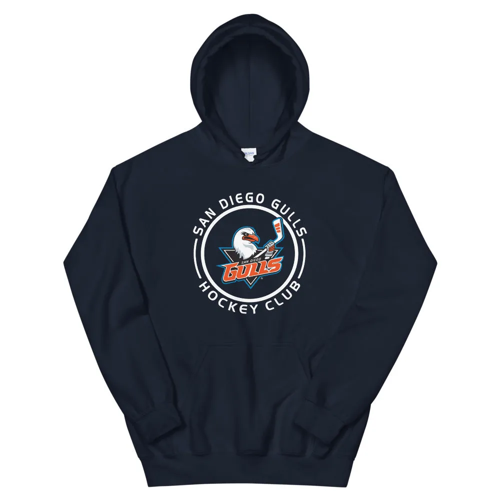 San Diego Gulls Adult Faceoff Pullover Hoodie