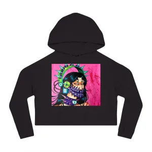 Saw - Unisex Heavy Cropped Hoodie