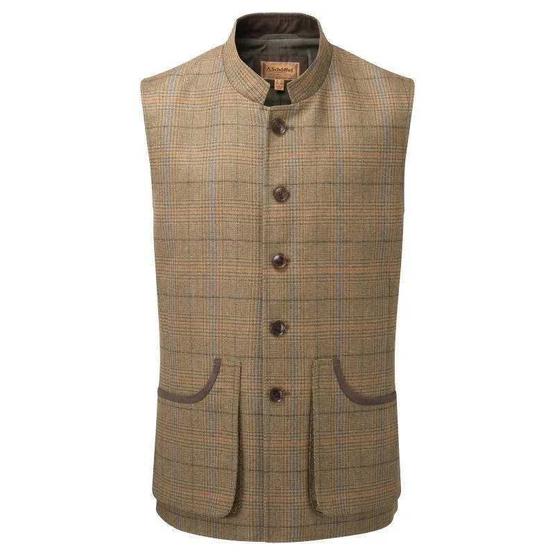 Schoffel Holcot Mens Tweed Waistcoat - Arran Tweed