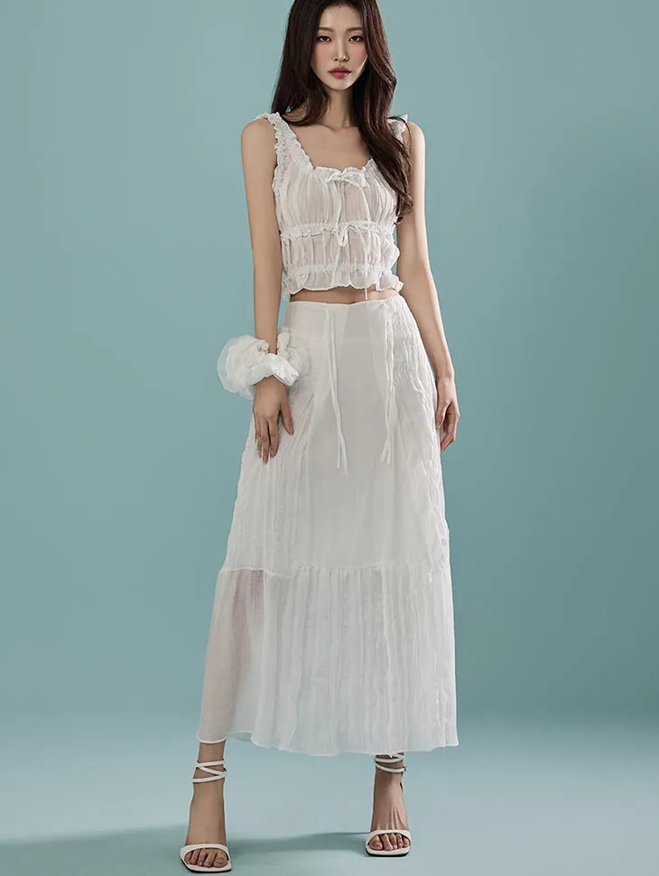 TP1859 Sleeveless Top and Skirt Sets